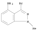 3-Bromo-1-methyl-1H-indazol-4-ylamine